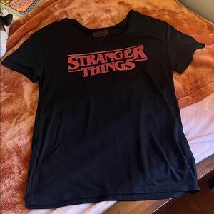 Stranger Things Black T-Shirt